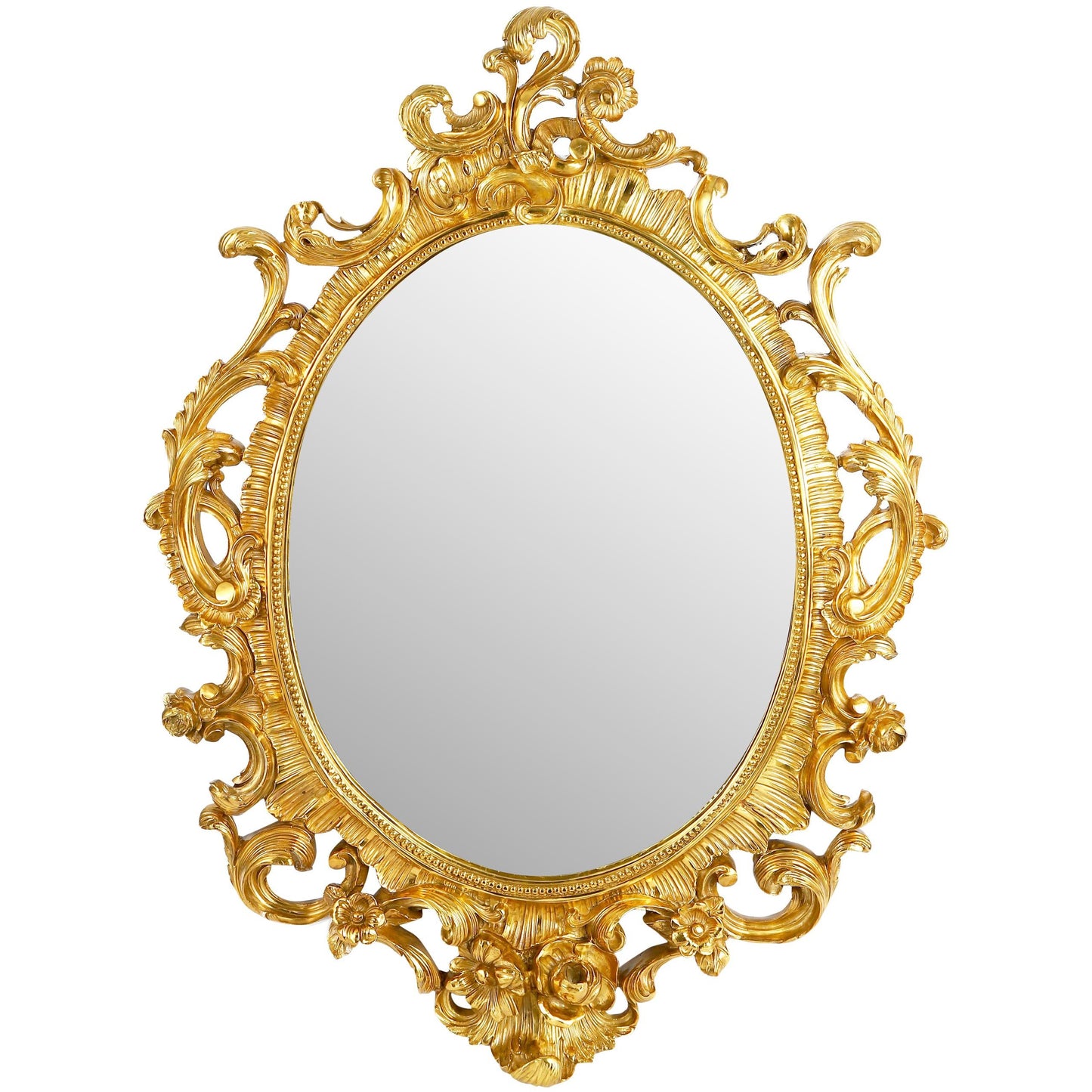 DECOELEVEN ™ Rococo Style Mirror In Bronze