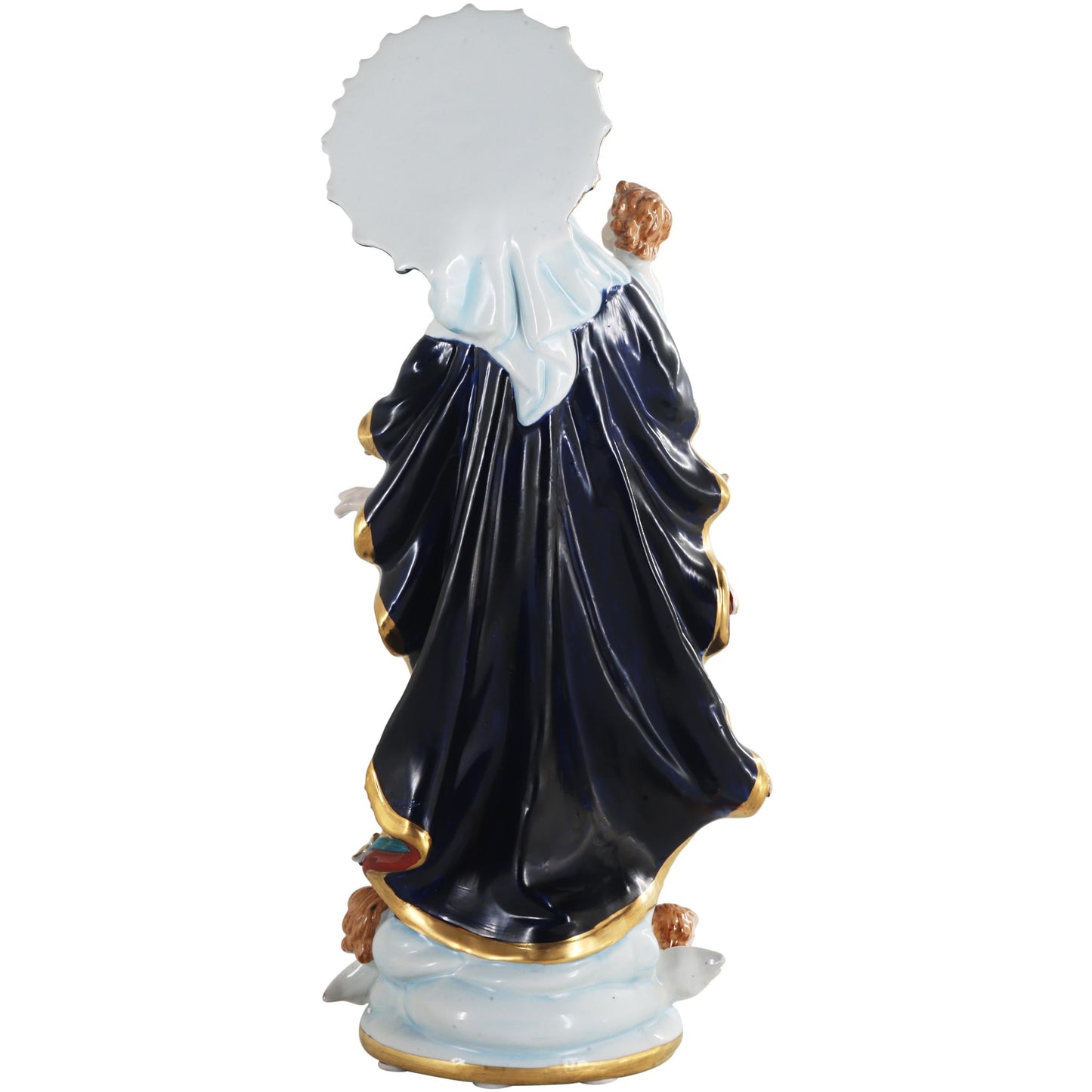 Late 20th Century Mary and Child Porcelain Figurine