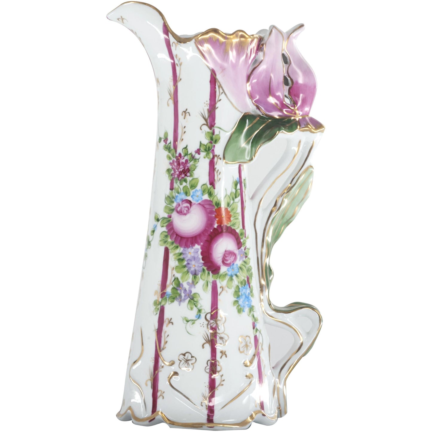 Hand-painted Porcelain Butterfly Pitcher