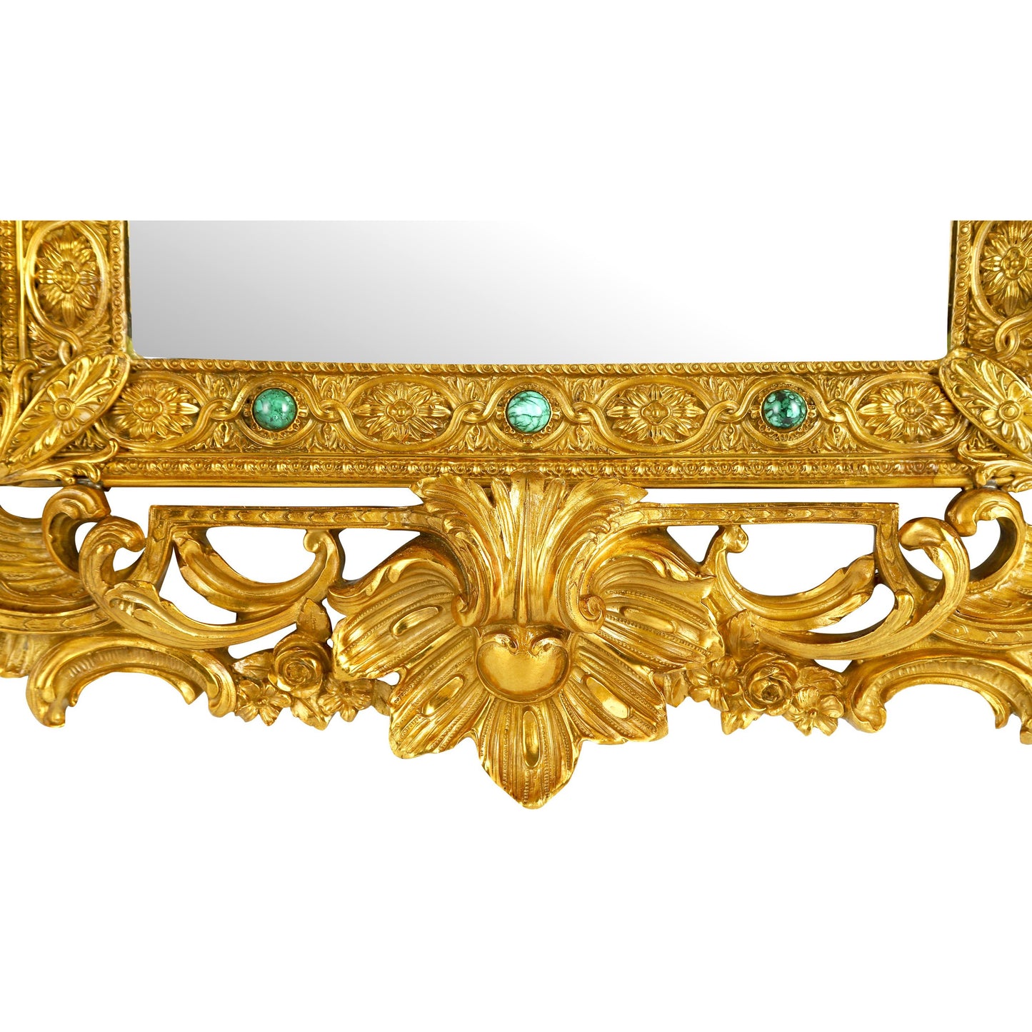 DECOELEVEN ™ Louis XV Style Bronze Mirror