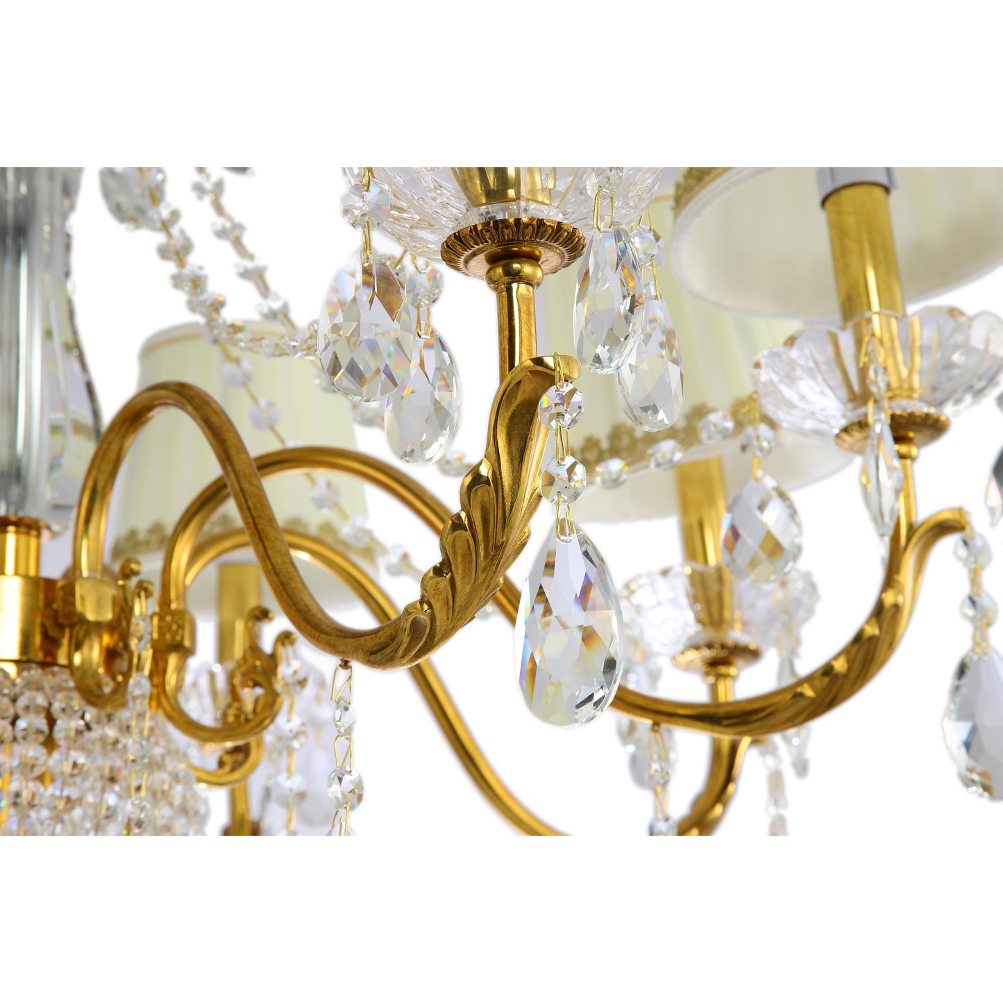 Empire Style Crystal Chandelier