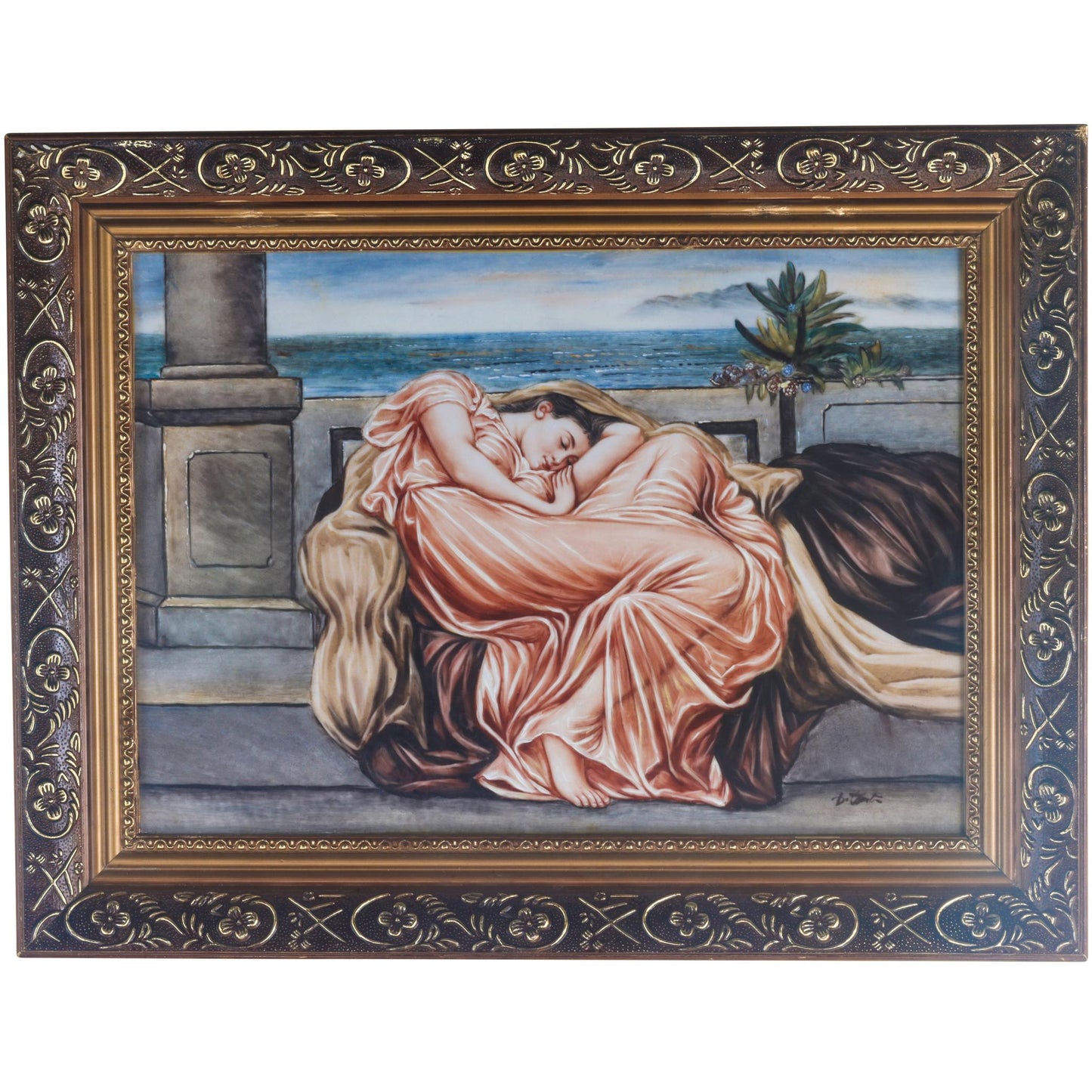 Lady Sleeping Mural