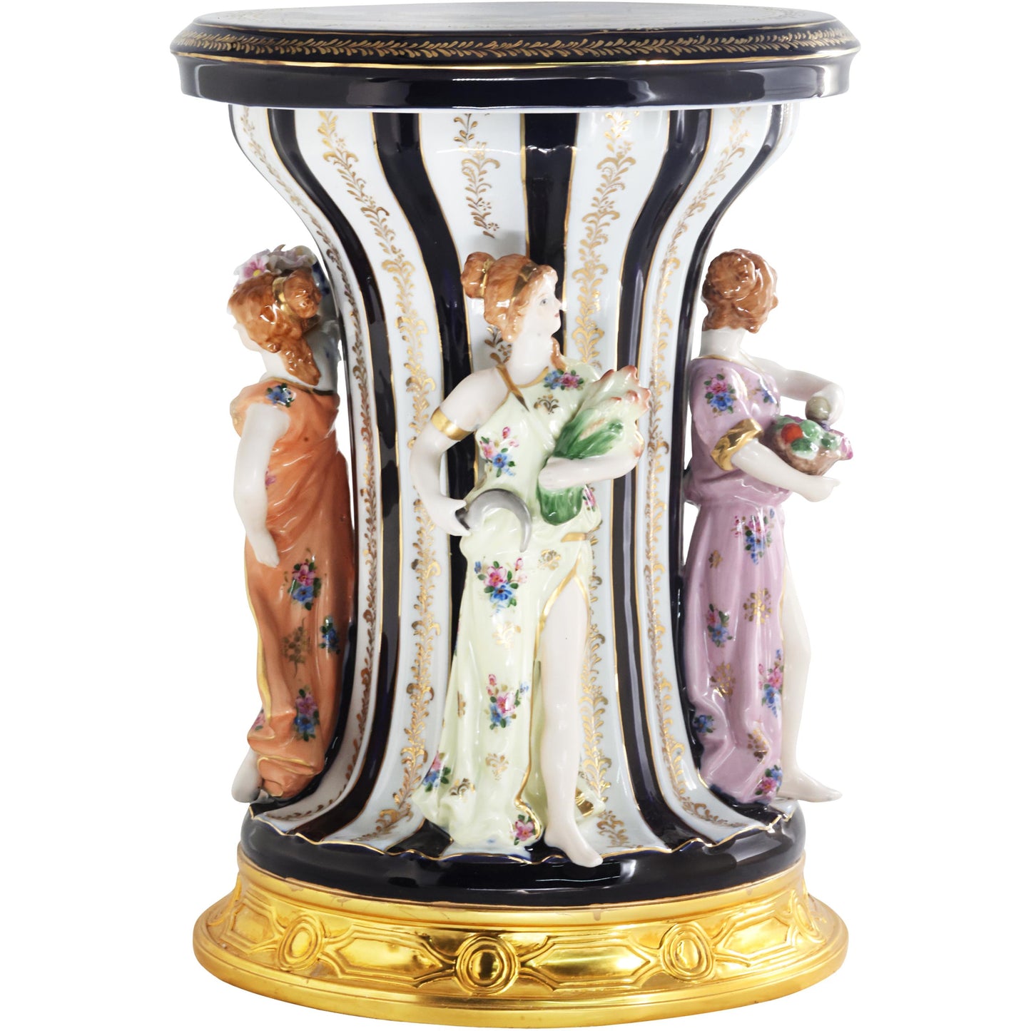 Silla Tres Musas Porcelana