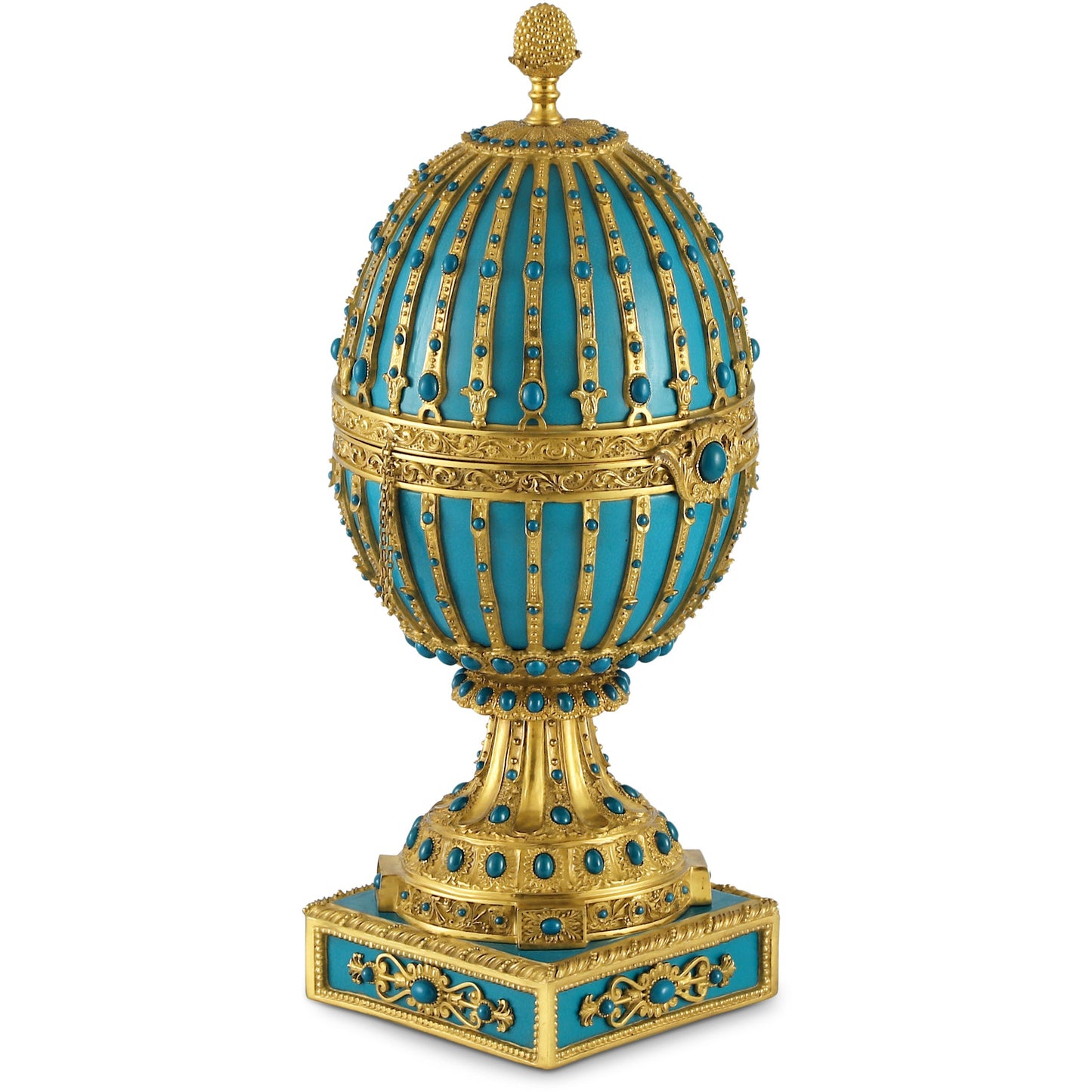 DECOELEVEN ™ Jeweled Figurine Egg Storage Box