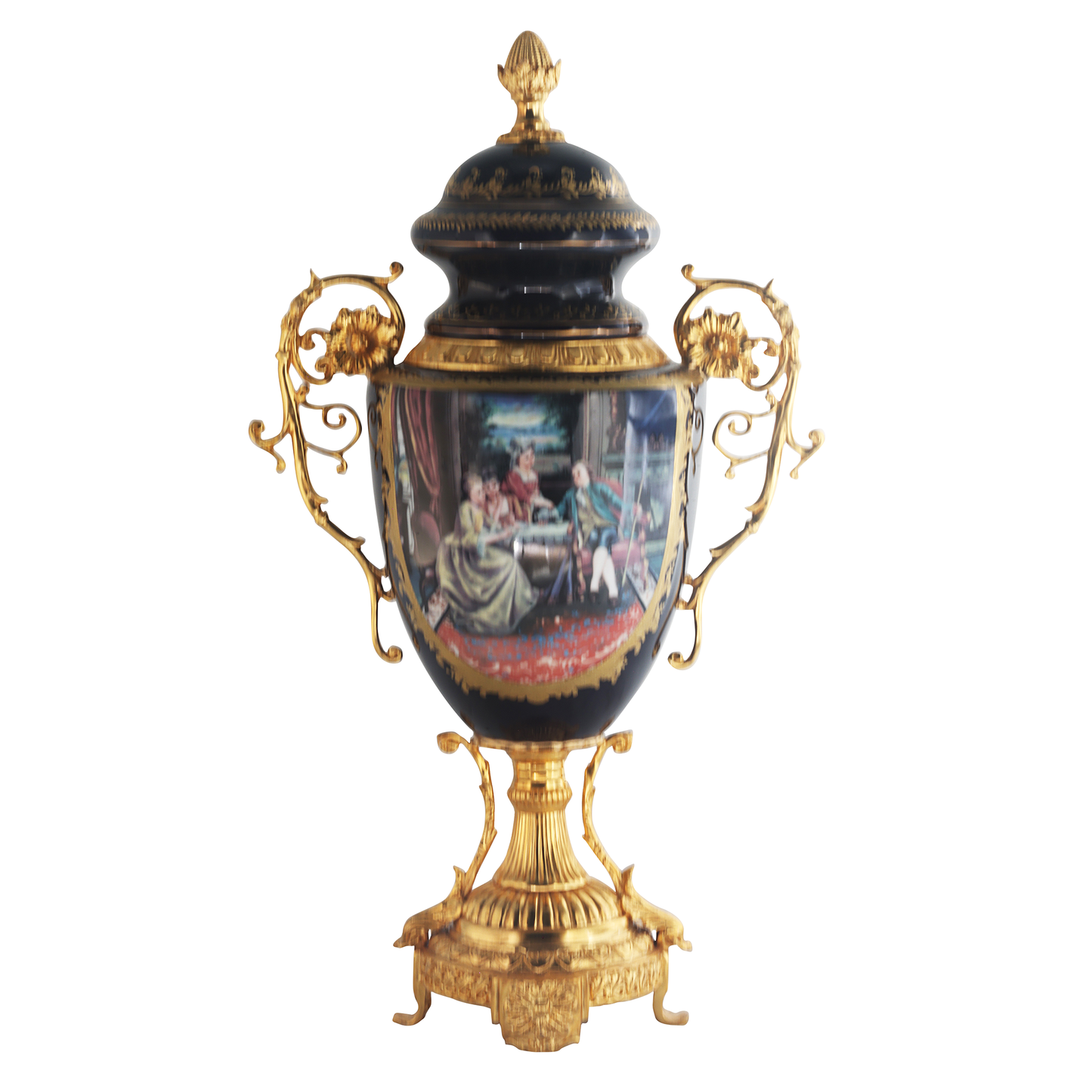 Baroque Style Motif Jar