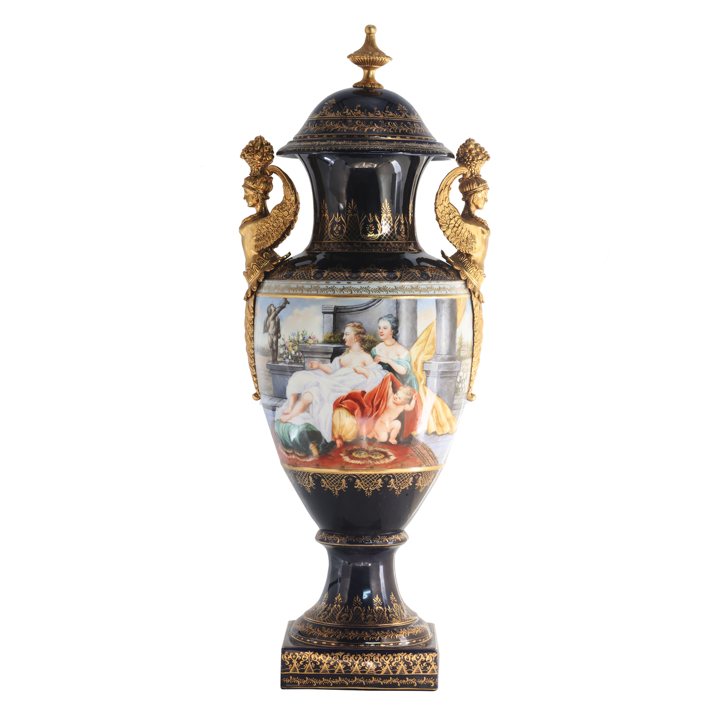 Gorgeous Hand-painted Porcelain Vase